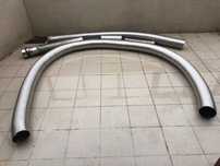 Tubo inox parede dupla flexivel saniflex 150 AISI316, para lareiras