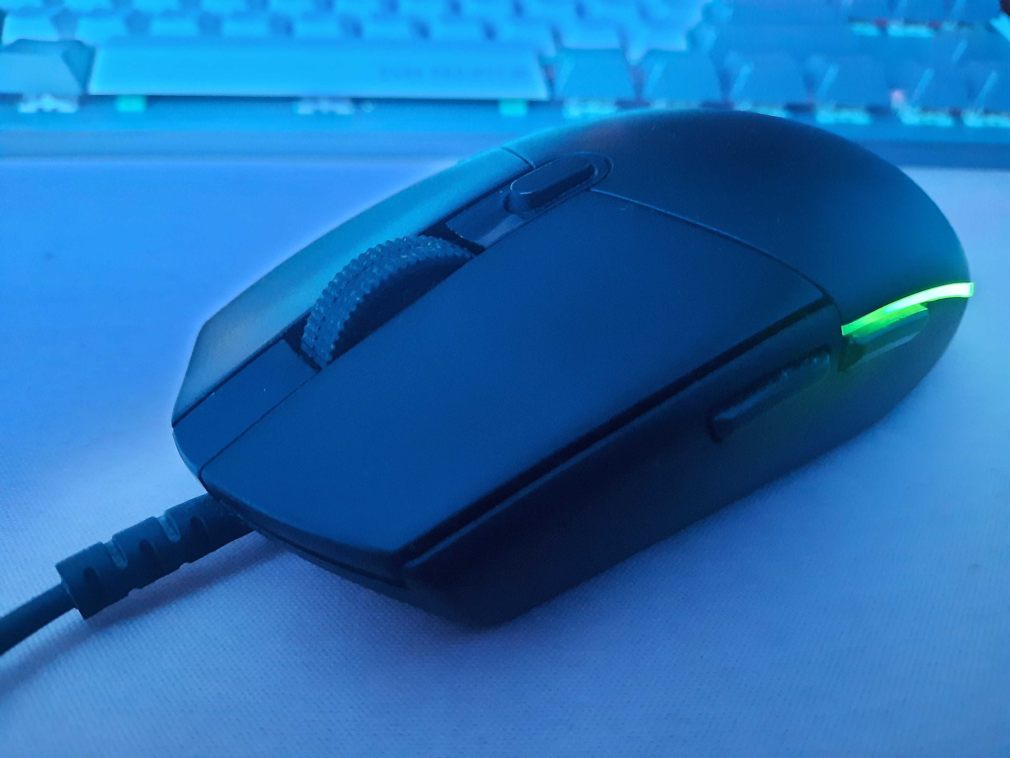 Klawiatura+Myszka Logitech