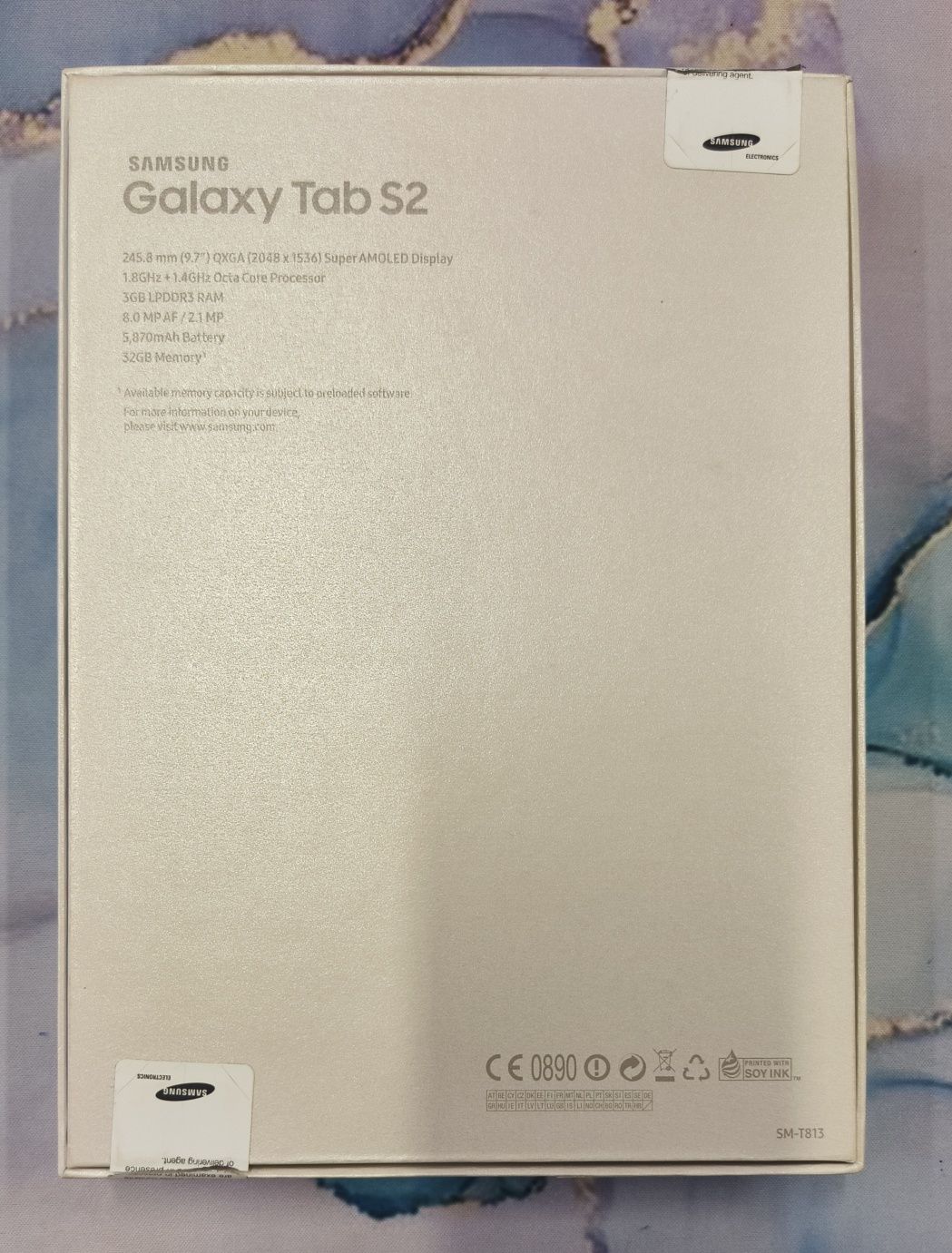Tablet stan idealny, szampański Samsung Galaxy Tab S2