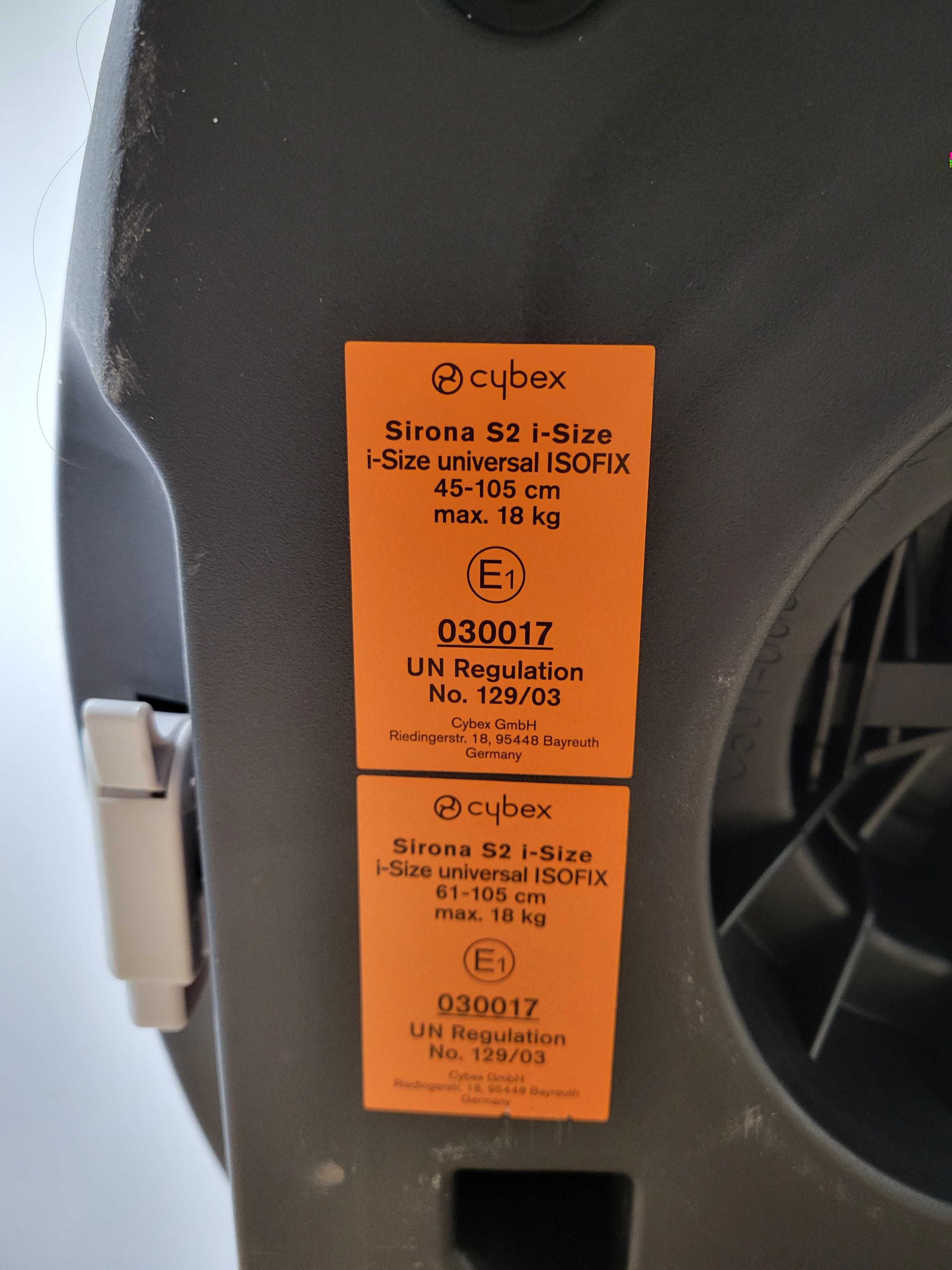 Fotelik Cybex Sirona S2 i-Size