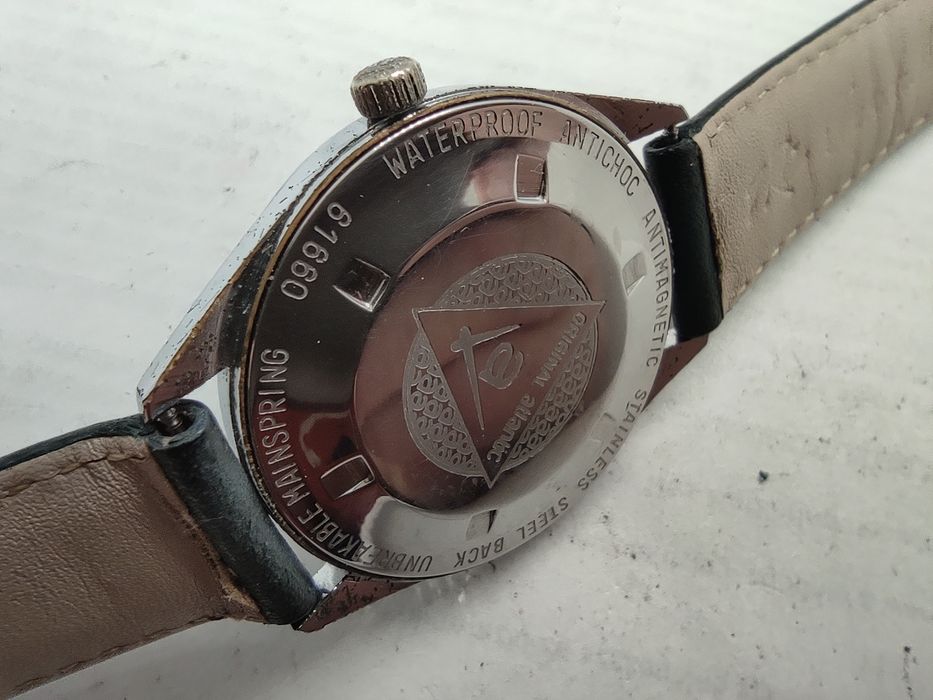 Zegarek Atlantic Worldmaster vintage sprawny