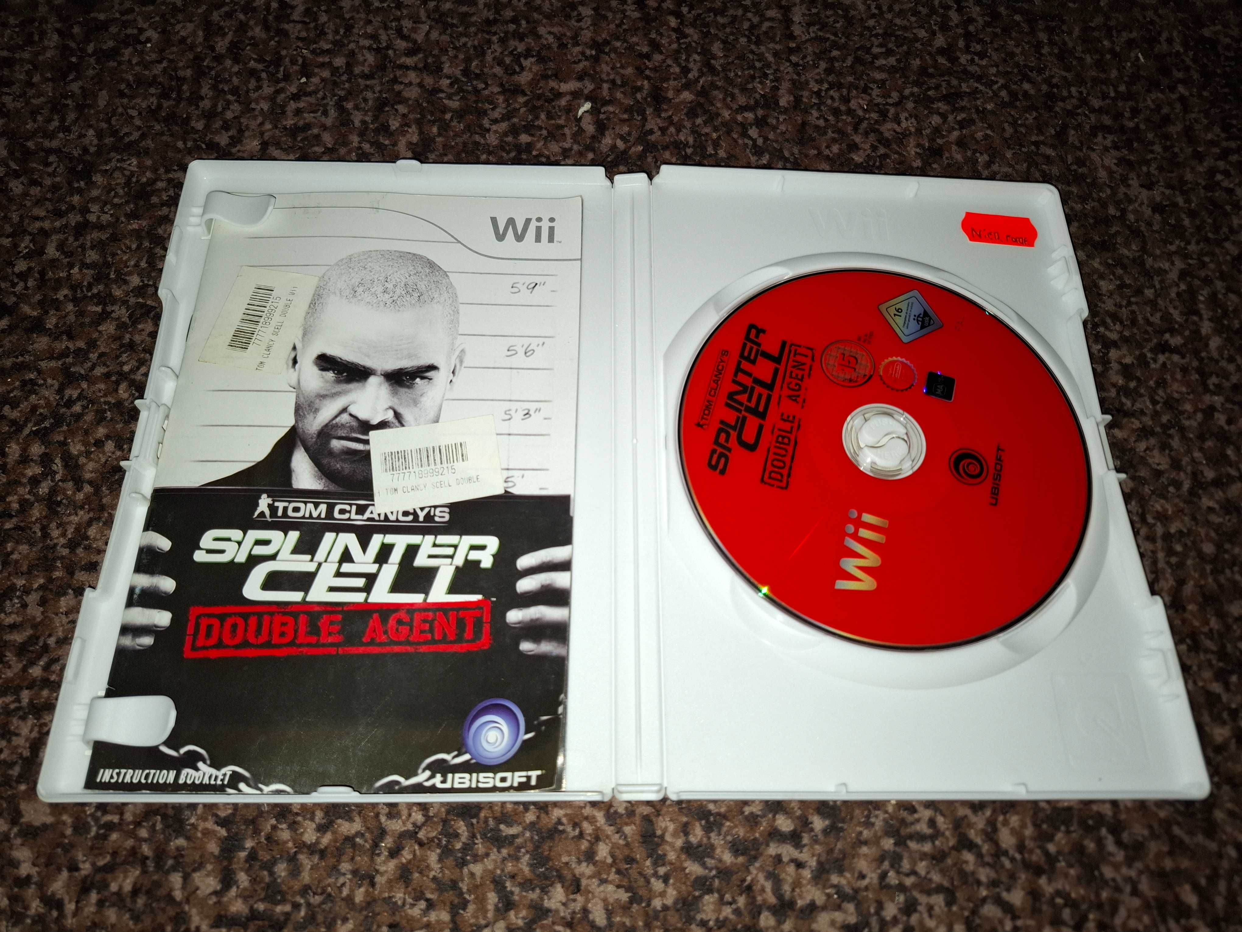 Splinter Cell Double Agent - Nintendo Wii