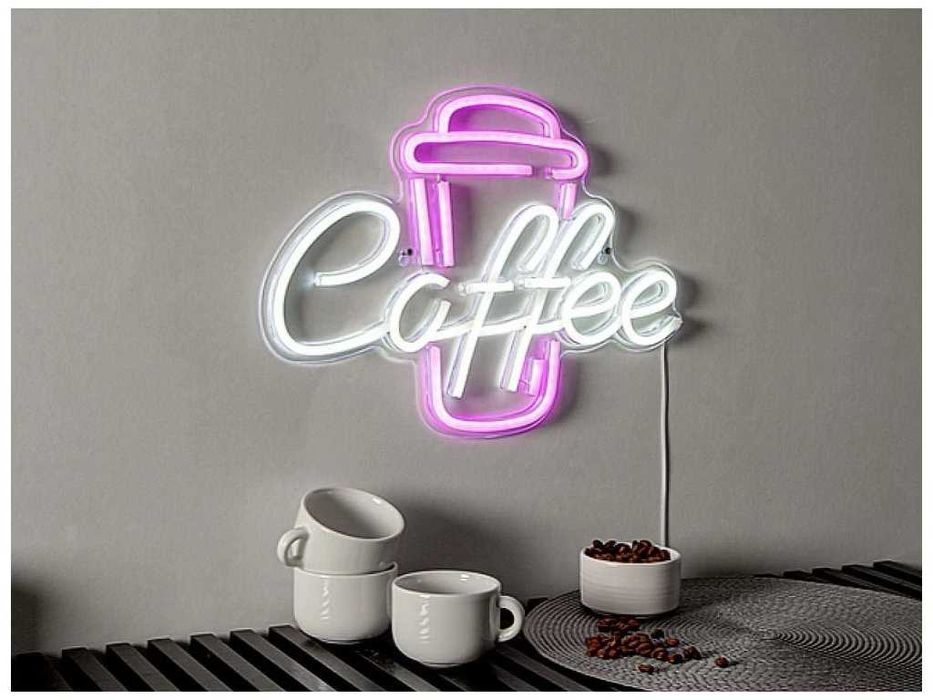 Неонова вивіска НА ЗАКАЗ Неоновая вывеска Неоновые вывески кава кафе