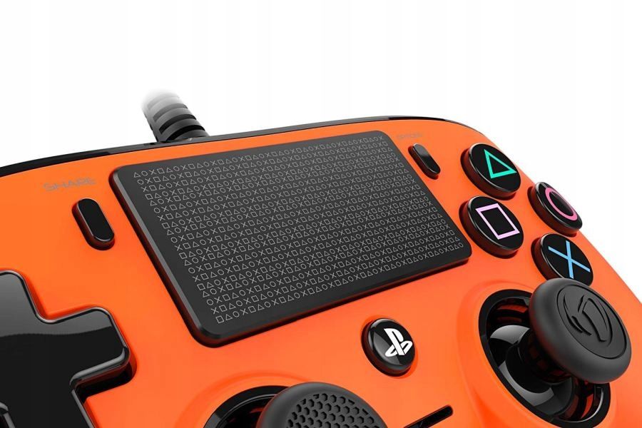 pad przewodowy do ps4 nacon pomarańczowy