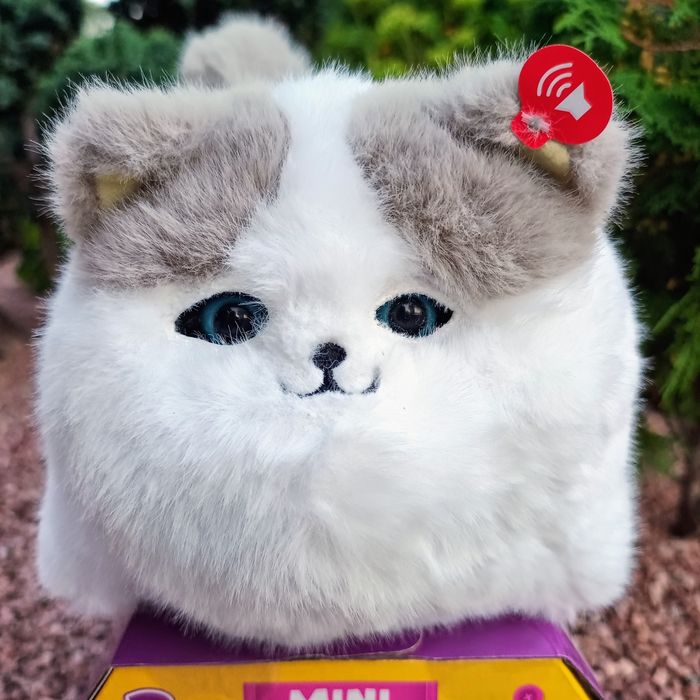 Котик інтерактивний,інтерактивна кішка,кіт,м'яка іграшка кошеня,кицюня