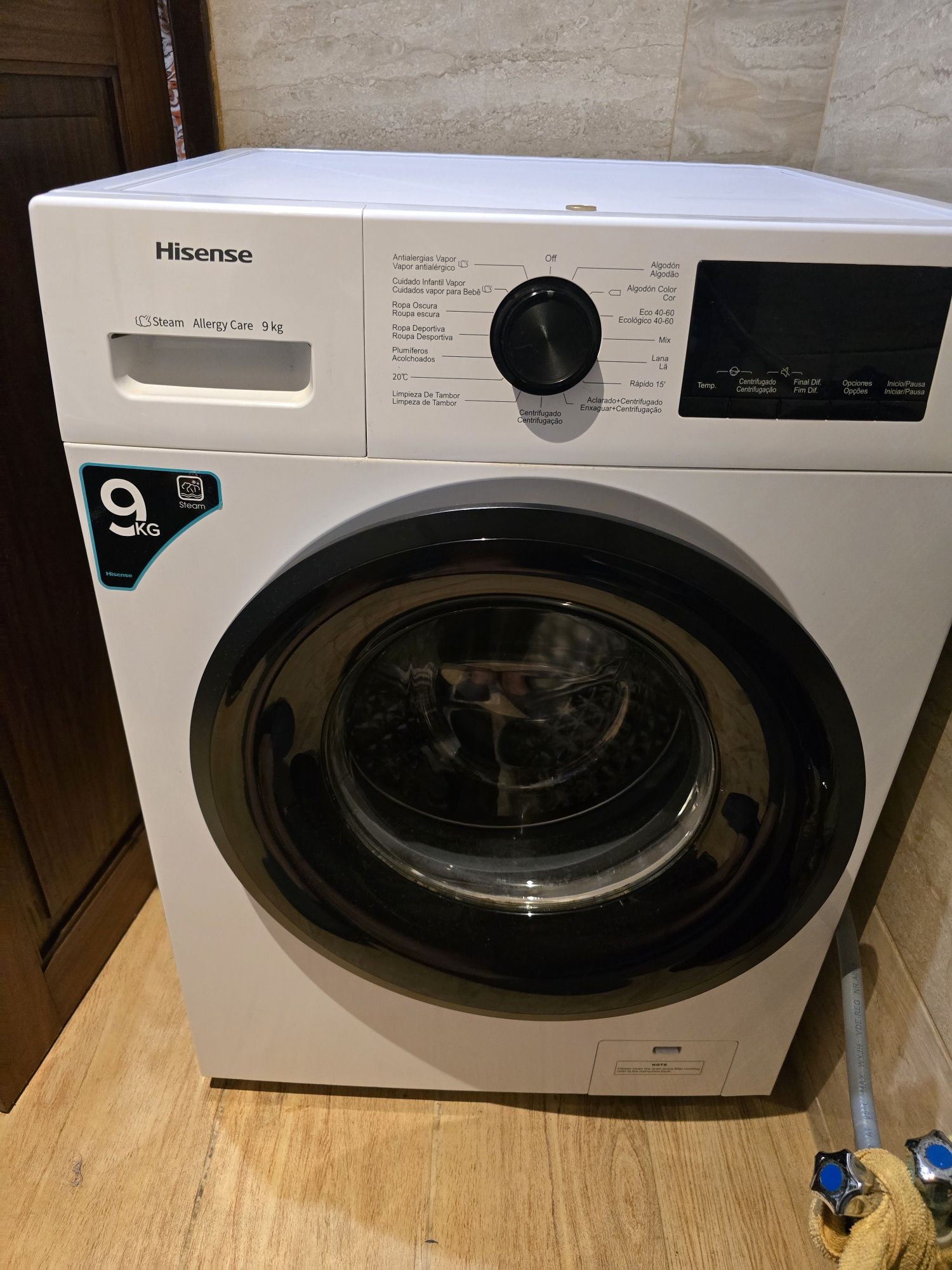 Maq lavar Hisense 9kg