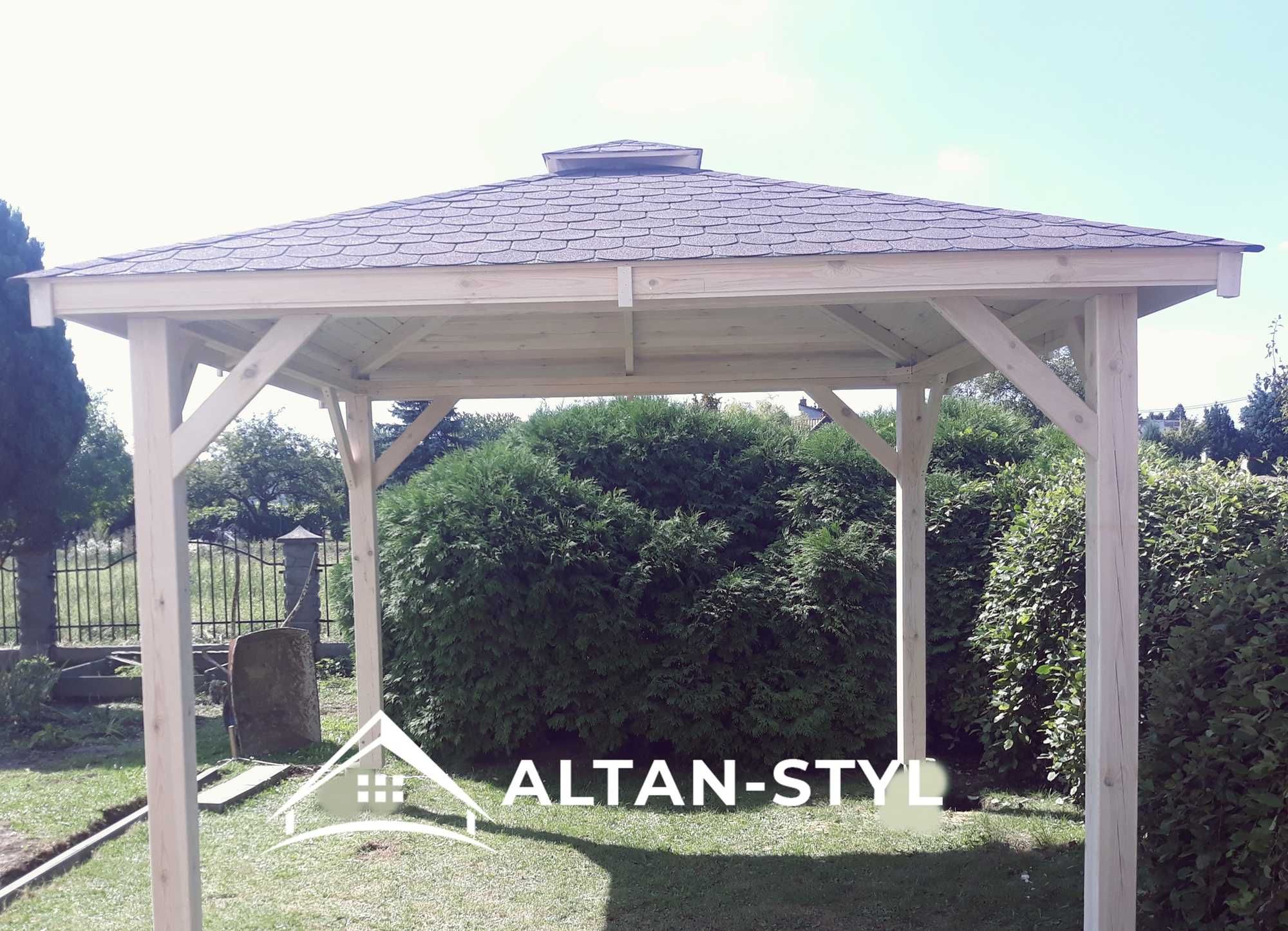 Altany,altanki,wiaty, altana ogrodowa JOLA 3x3m PRODUCENT