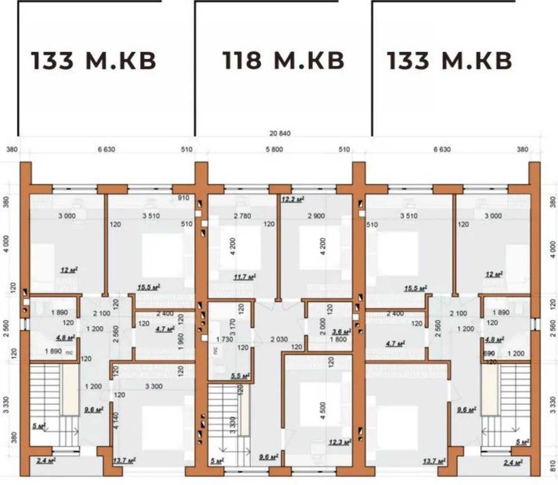 Комфортні ТаунХауси з охороною та ОСББ