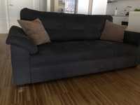 sofá cinzento 3 lugares