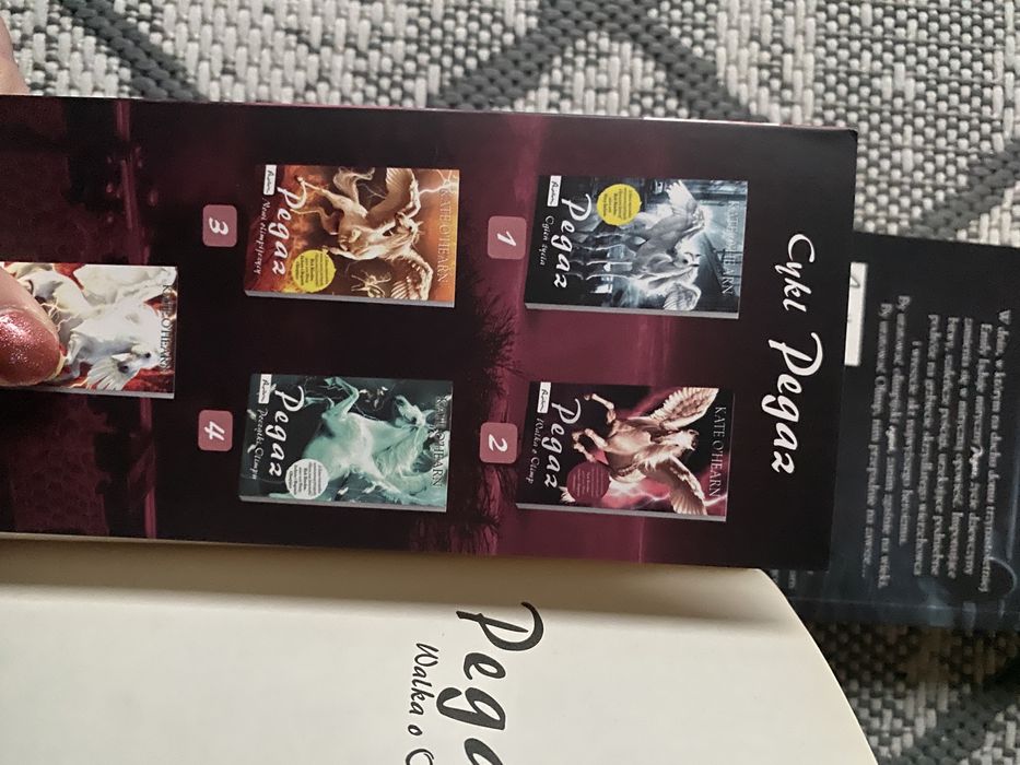 Kate O’Hern Pegaz Walka o Olimp Nowi Olimpijczycy Ogień życia