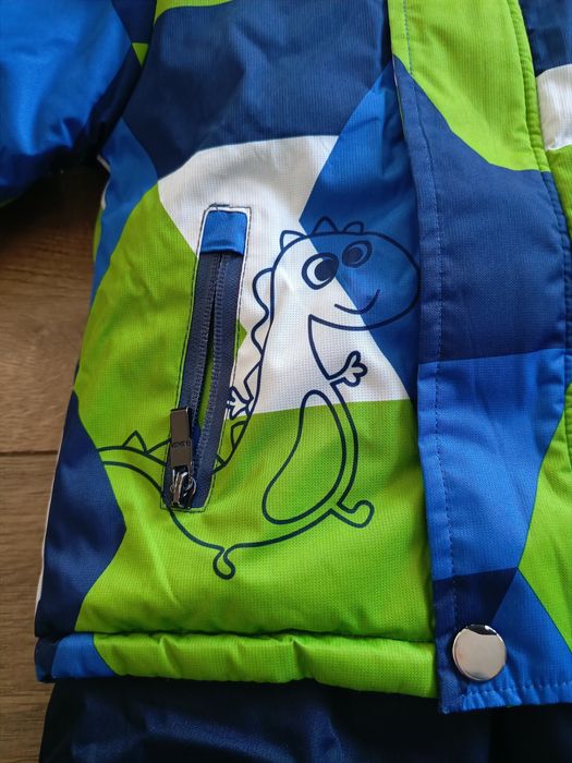 Komplet kurtka i spodnie zimowe r. 98