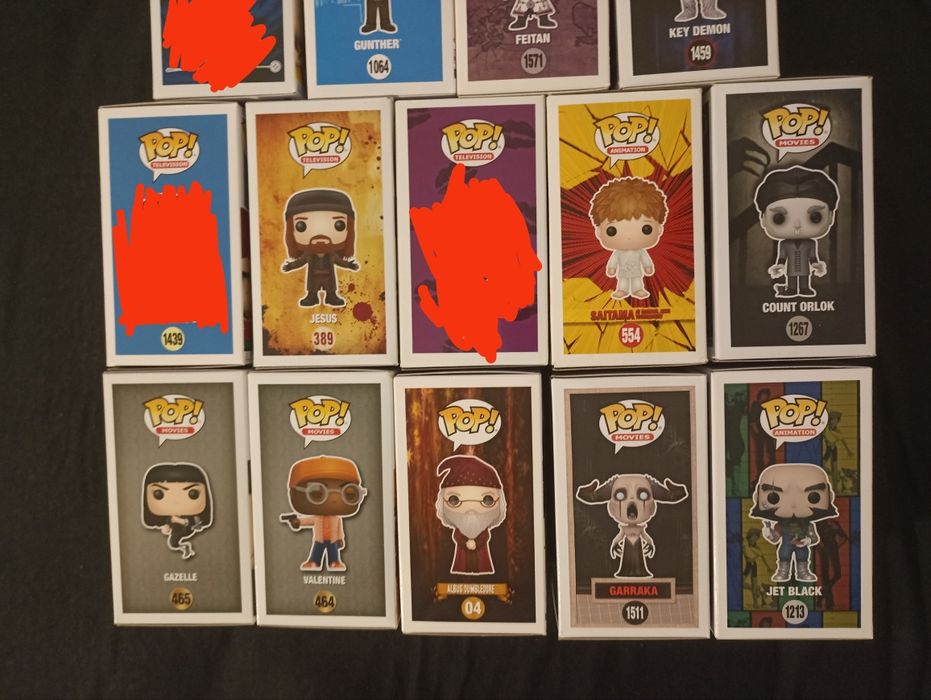 Funko Pop фігурки різних тематик