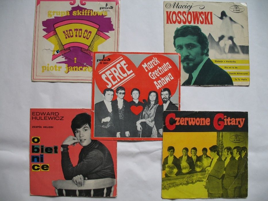 Płyty winylowe polskie i zagraniczne z lat 70-tych