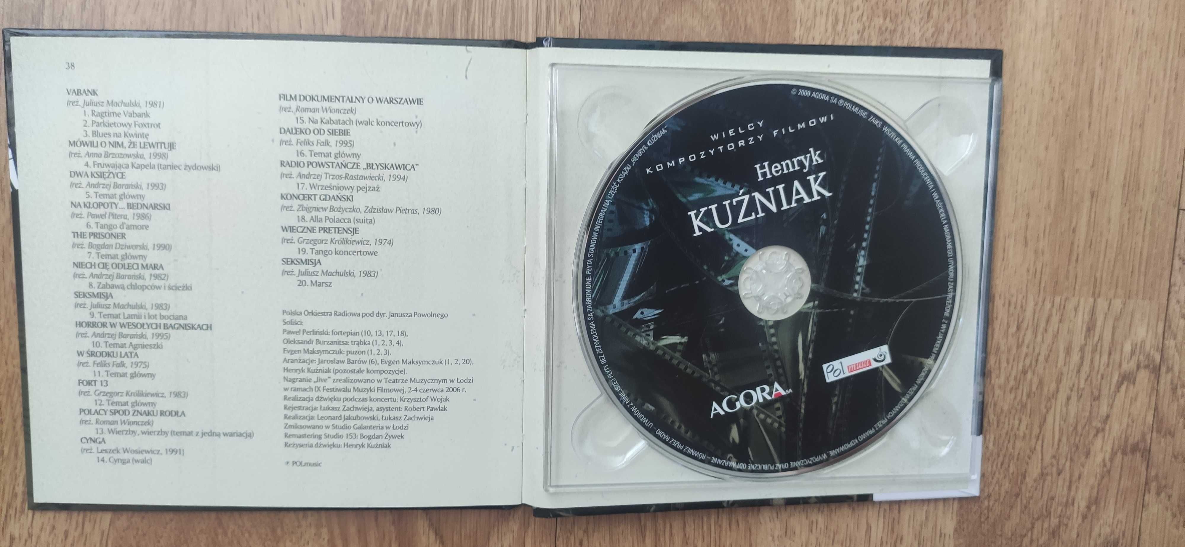 Sprzedam płytę Henryka Kuzniaka z serii Wielcy kompozytorzy filmowi