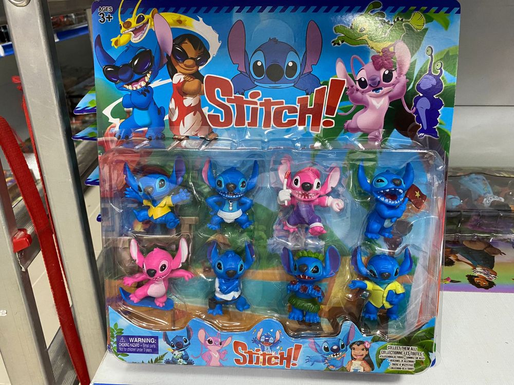 STITCH conjunto de figuras