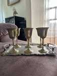 Wine Goblets Vintage de Prata