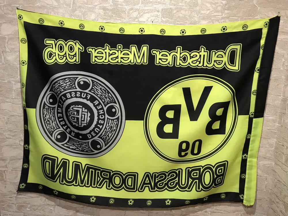 Флаг Borussia Dortmund. Германия.