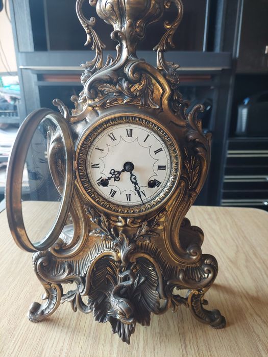 Relógio 'Vintage' em bronze maciço. FHS made in Germany
