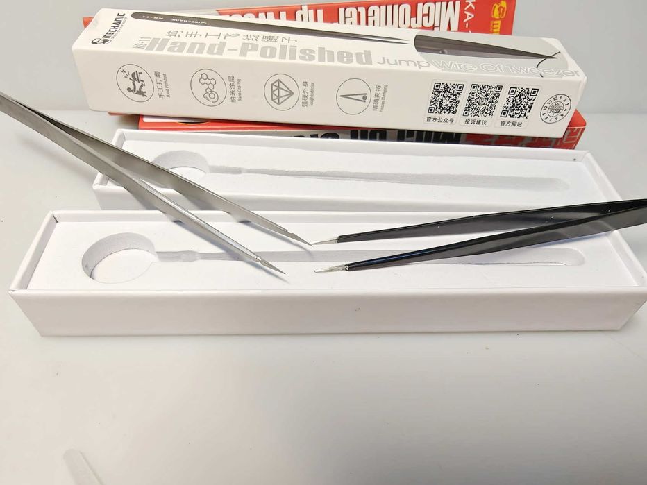 Прецизионный Пинцет Mechanic KA-11 KS-11  (прямой / не гнущийся)