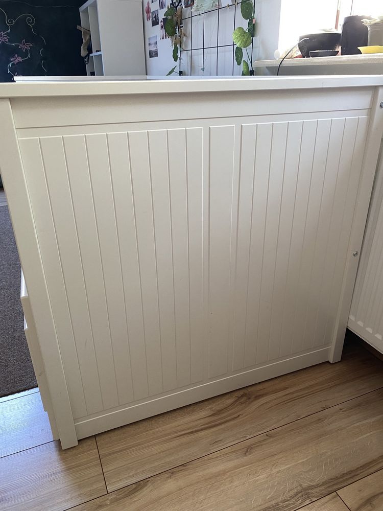 lóżko hemnes ikea razem z materacami