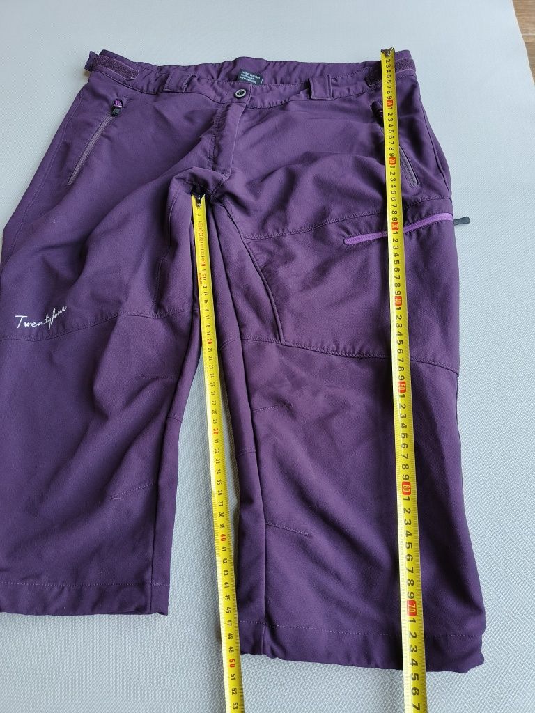 Twentyfour spodnie 3/4 za kolano cienki Softshell rozmiar damskie 44
