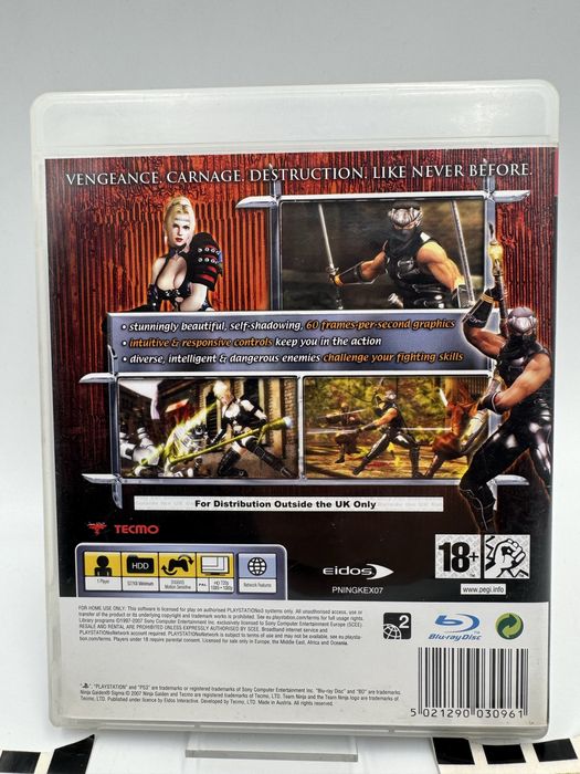 Ninja Gaiden Sigma Ps3 Gwarancja