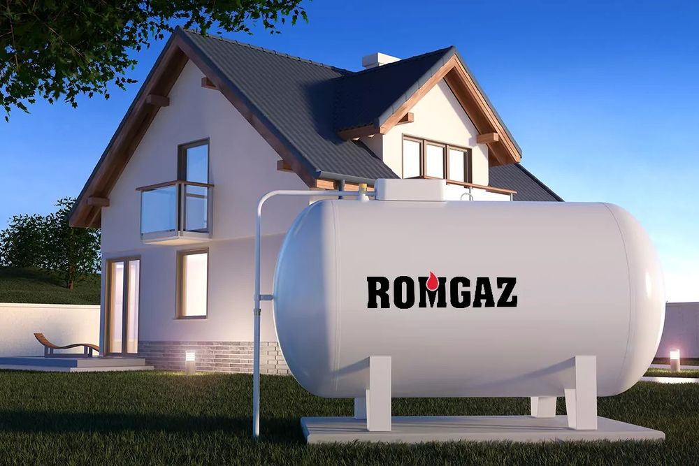 LPG Propan do ogrzewania firmy/domu Zbiornik instalacja