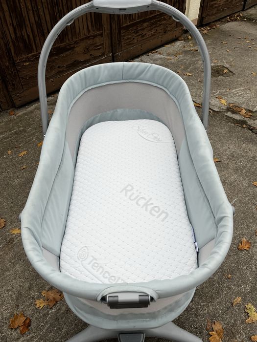 Lóżeczko Chicco Baby Hug turkusowe 4w1