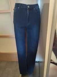 Granatowe jeansy H&M 38 M