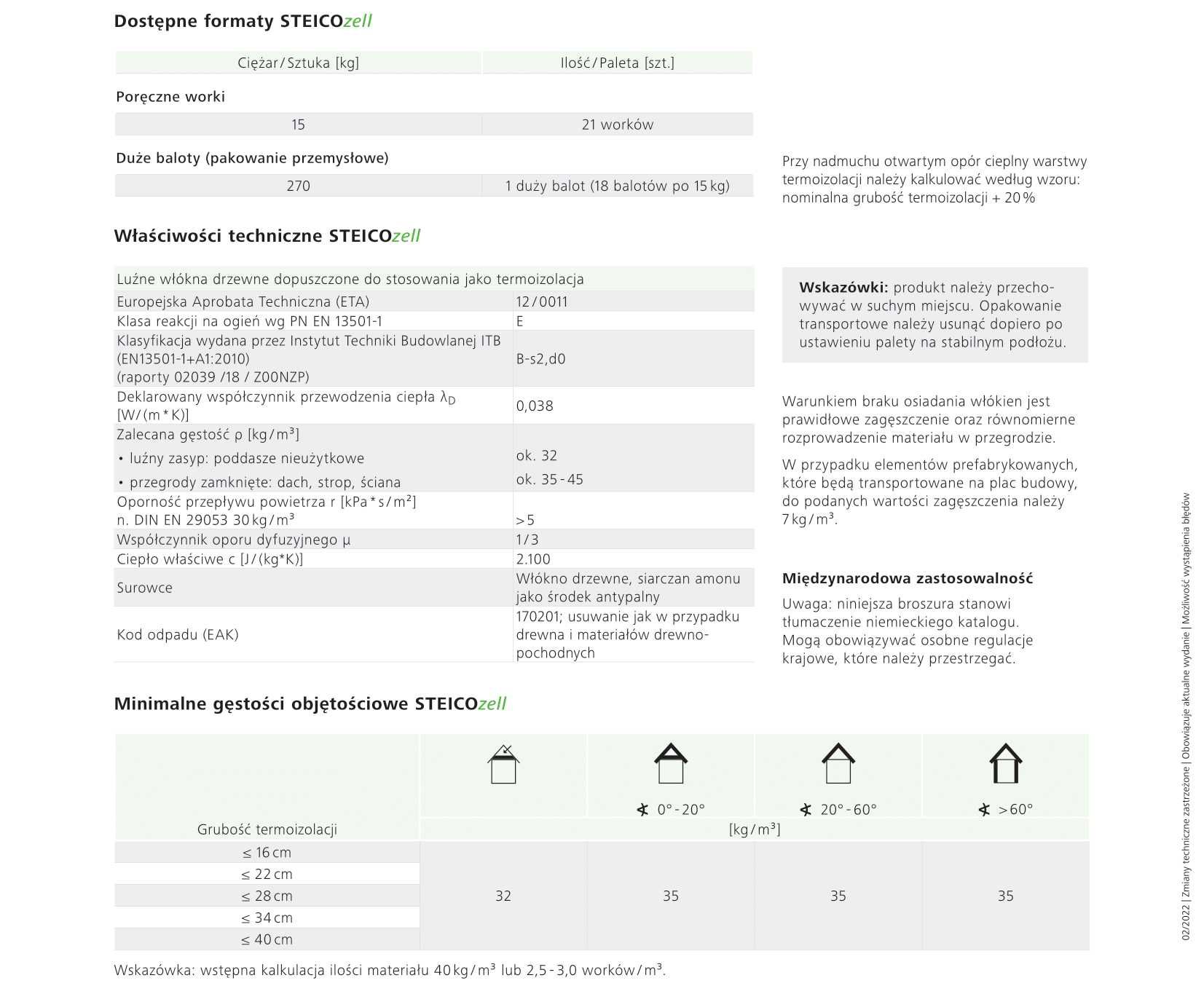 Izolacje wdmuchiwane z wełny drzewnej - usługa zadmuchu Steico Zell