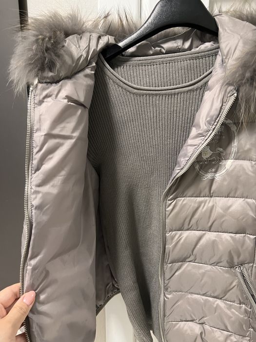 Жилетка з натуральним хутром та кофта! Комплект!