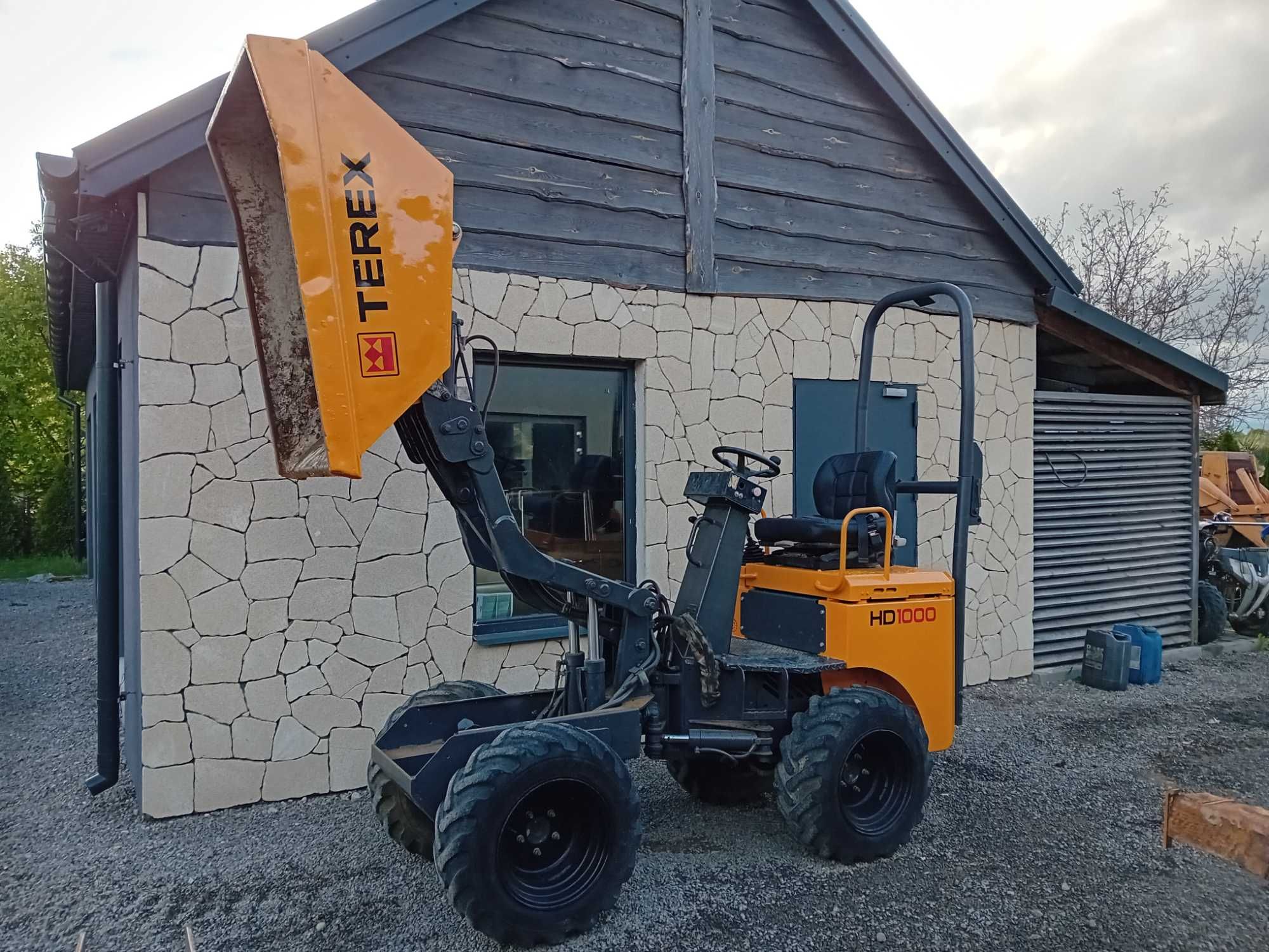 Wozidło koleba terex hd1000 1 tona wysoki wysyp , okazja