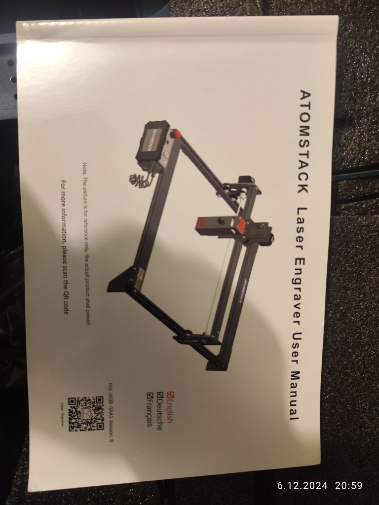 Atomstack laser grawer