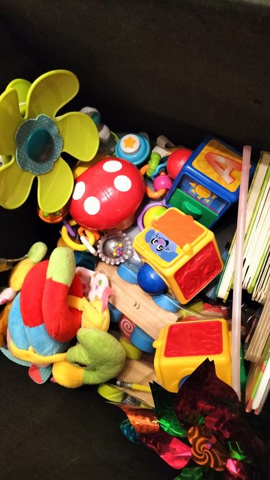 Pudło zabawek 0-3 lata