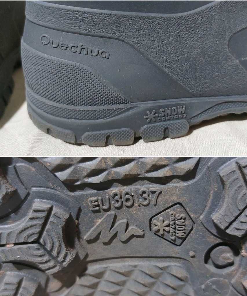 Buty turystyczne śniegowce Quechua SH100 rozm. 36/37