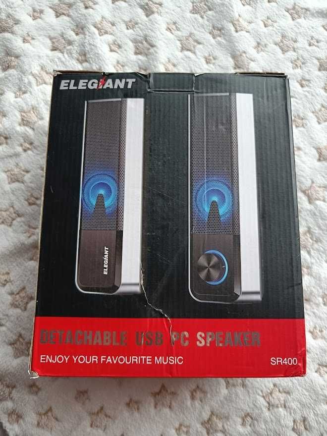 Zestaw głośników 2.0 ELEGIANT SR400 Bluetooth, USB