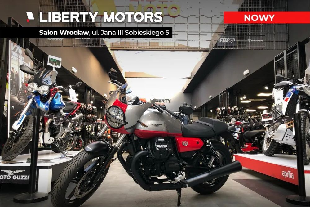 Moto Guzzi V7 Stone CORSA // MY2024 // Liberty Motors Wrocław