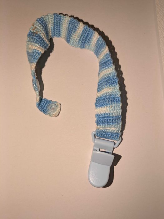 Corrente de chucha em crochet