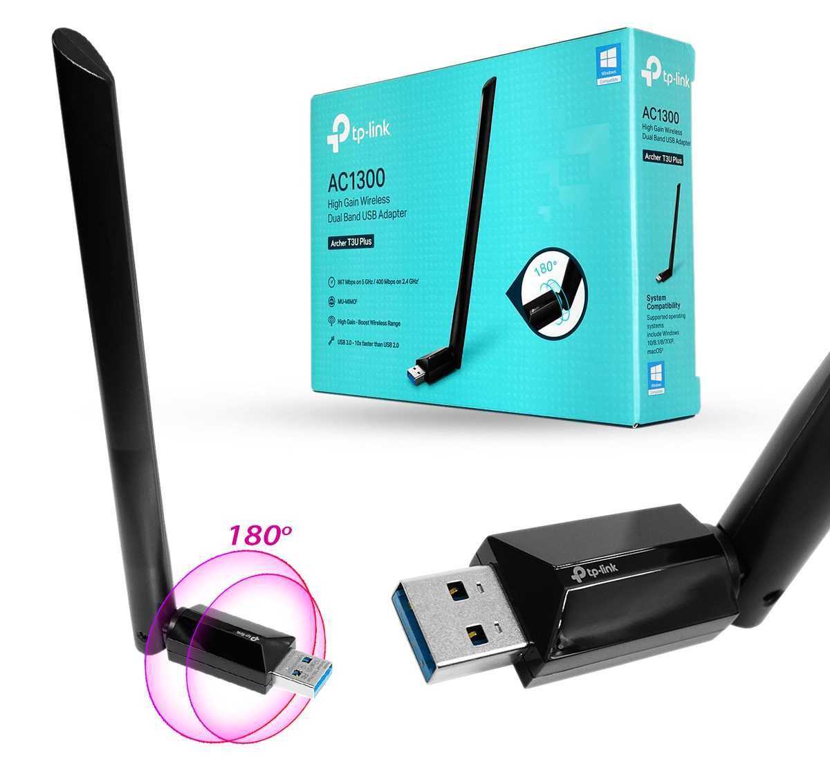 Antena Wi-Fi tp-link AC1300 - Wifi adapter