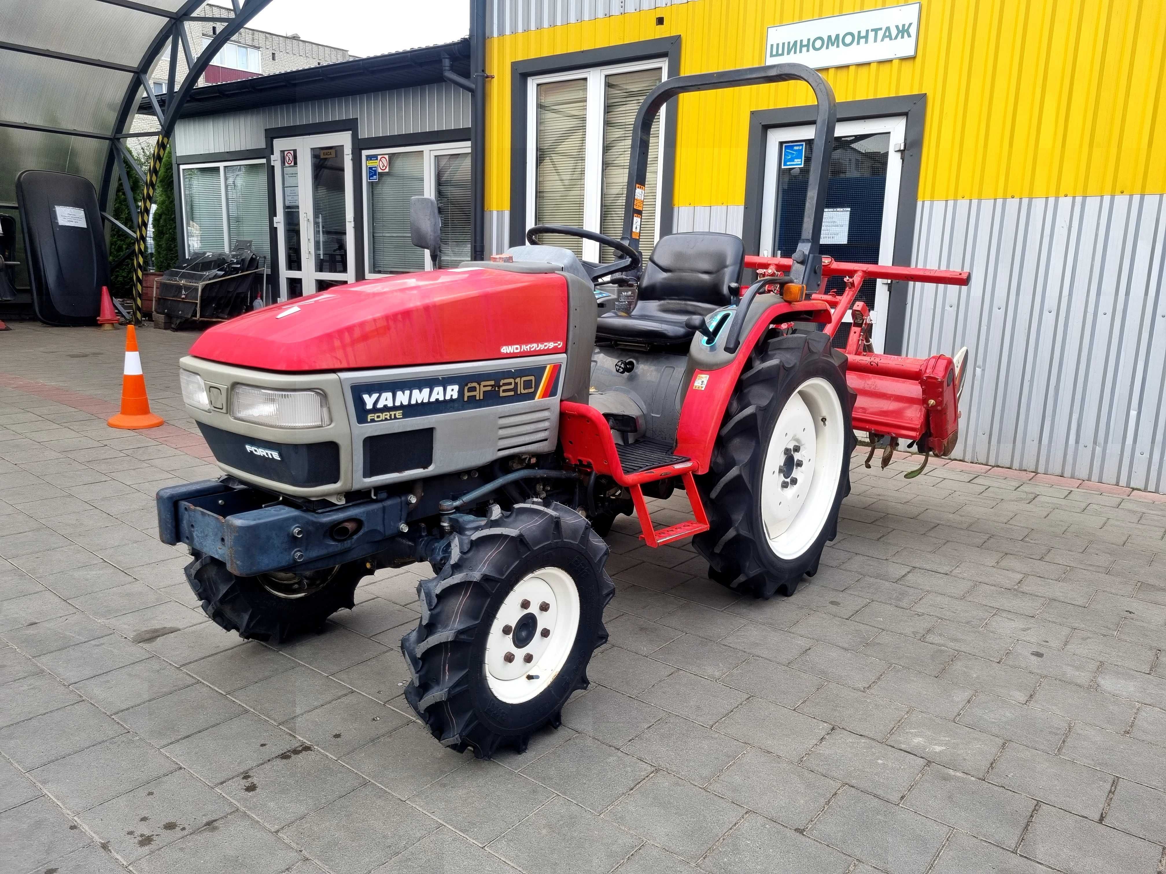Японський мінітрактор Янмар Yanmar F-210