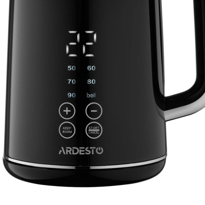 Електрочайник Ardesto EKL-X53E чорний