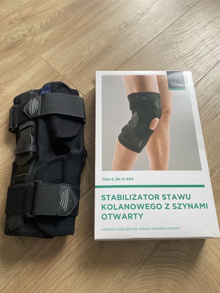 Stabilizator stawu kolanowego z szynami otwarty TGO-C SK-O 504 TIMAGO