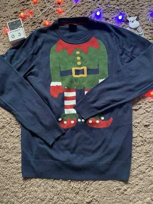 Чоловічий светр, новорічний светр