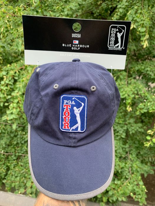 НОВАЯ мужская кепка бейсболка MARKS SPENCER Blue Harbour Golf PGA Tour