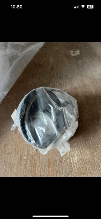 Nowy Klosz Helsinki biały półokrągły - lampa wisząca