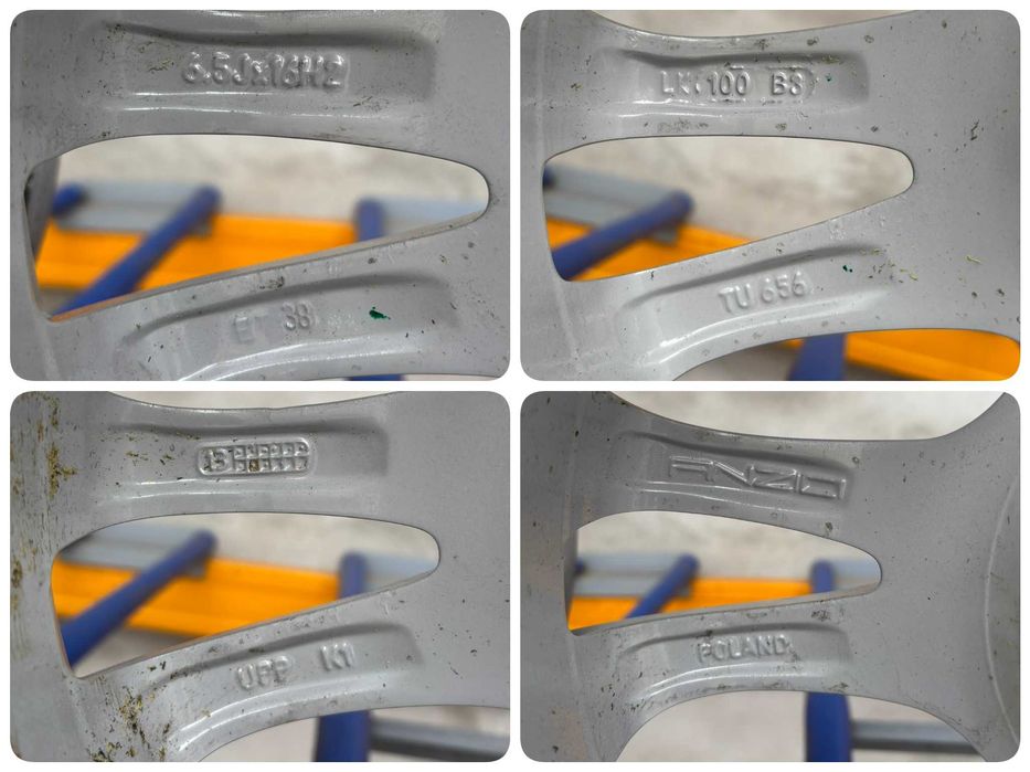 FELGI 16 Seat Skoda Audi VW Toyota Subaru MG 5x100 6.5J ET38 ORG #217