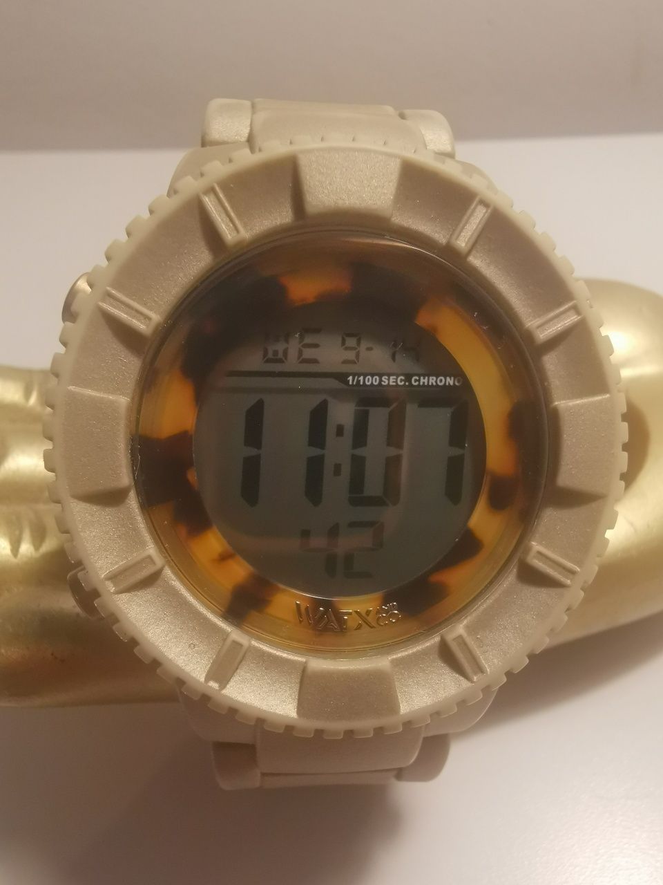 Watx & Co 43mm EDIÇÃO LIMITADA tartaruga dourado