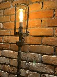 Lampa loft wykonana ręcznie