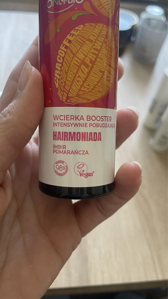 Onlybio wcierka booster intwnsywnie pobudzajaca imbir pomarancza