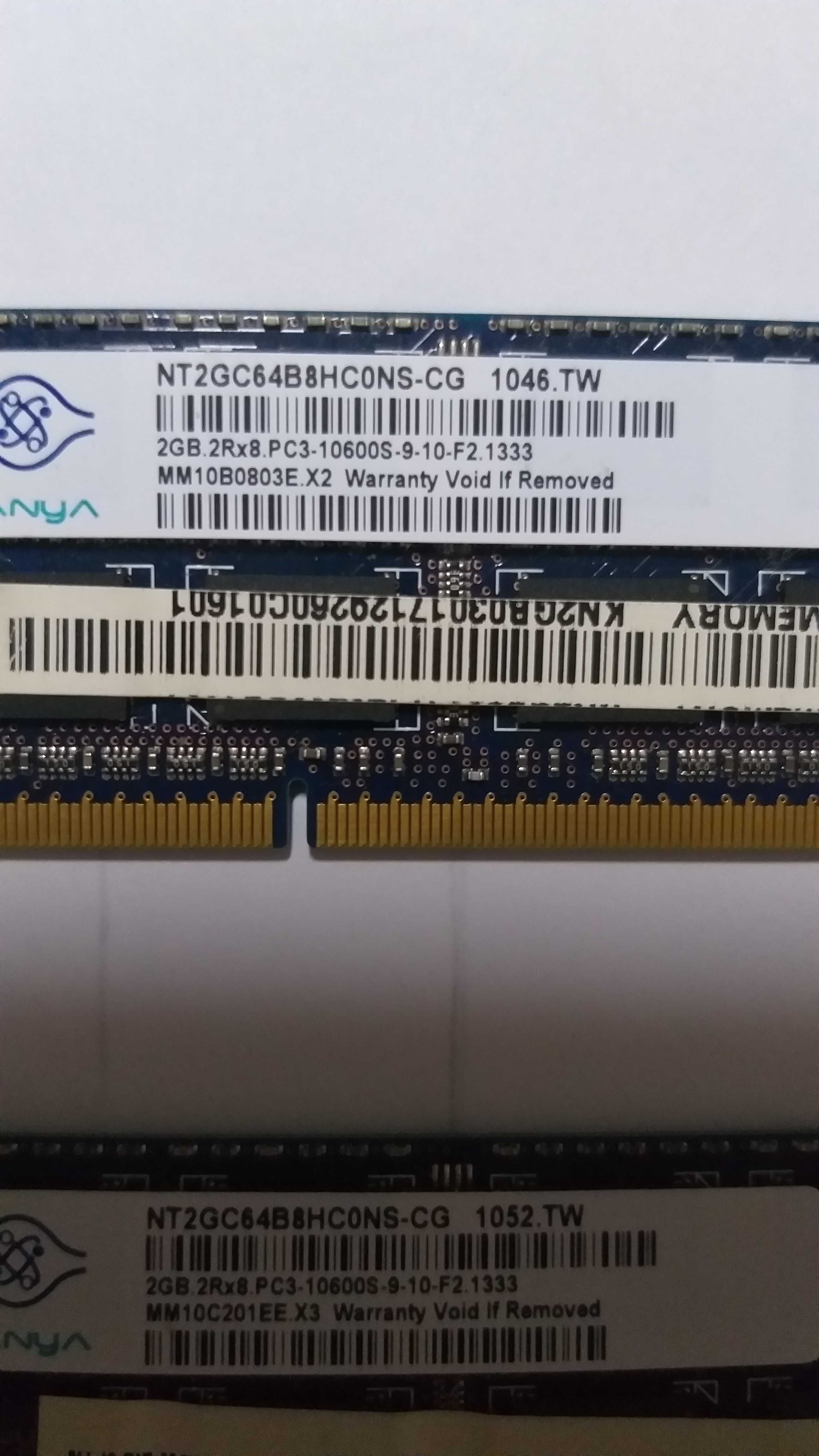 Memória Ram DDR2 - PC2 2GB Portatil